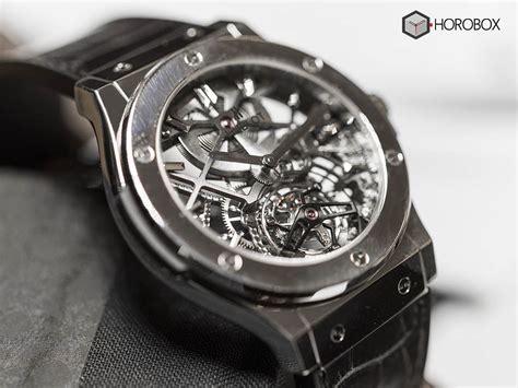 replica hublot classic fusion skeleton tourbillon|hublot skeleton tourbillon.